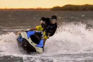 Skútr vodní Sea-Doo SPARK TRIXX 1-up iBR 90hp modrý