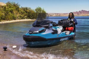 Skútr vodní Sea-Doo GTX LTD 3-up 325hp iDF Audio modrá metalíza