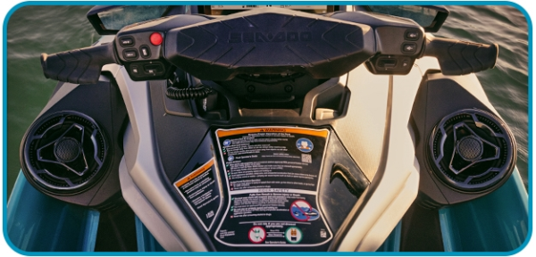 Skútr vodní Sea-Doo GTX LTD 3-up 325hp iDF Audio modrá metalíza