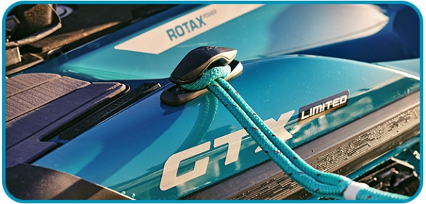 Skútr vodní Sea-Doo GTX LTD 3-up 325hp iDF Audio modrá metalíza